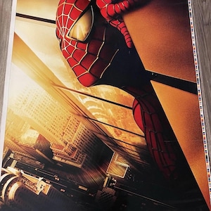 Extrem seltenes Vintage Spider-Man Twin Towers Recall Poster - Originaler Testdruck!