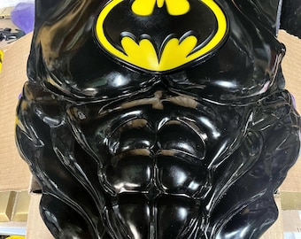 Bat Hero Chest Armor Choose your Emblem, Flexible Urethane Rubber, Handmade, High Quality, Durable and Lightweight, Custom Made Cosplay