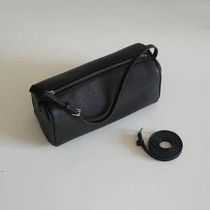 90er Jahre Ledertasche, Lammfell Damen Clutch Tasche, Wildleder Beutel Tasche, Minimalistische Handtasche