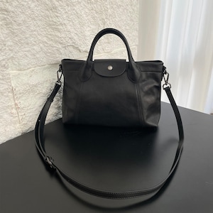 Sacs à main en cuir de vache, sac fourre-tout en cuir minimaliste, sac à bandoulière en cuir de style rétro, petit sac fourre-tout
