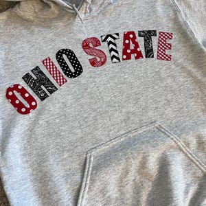 Custom College Sweatshirt Personalizable University Crewneck for College Student image 11