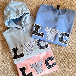 Custom College Sweatshirt Personalizable University Crewneck for College Student image 12