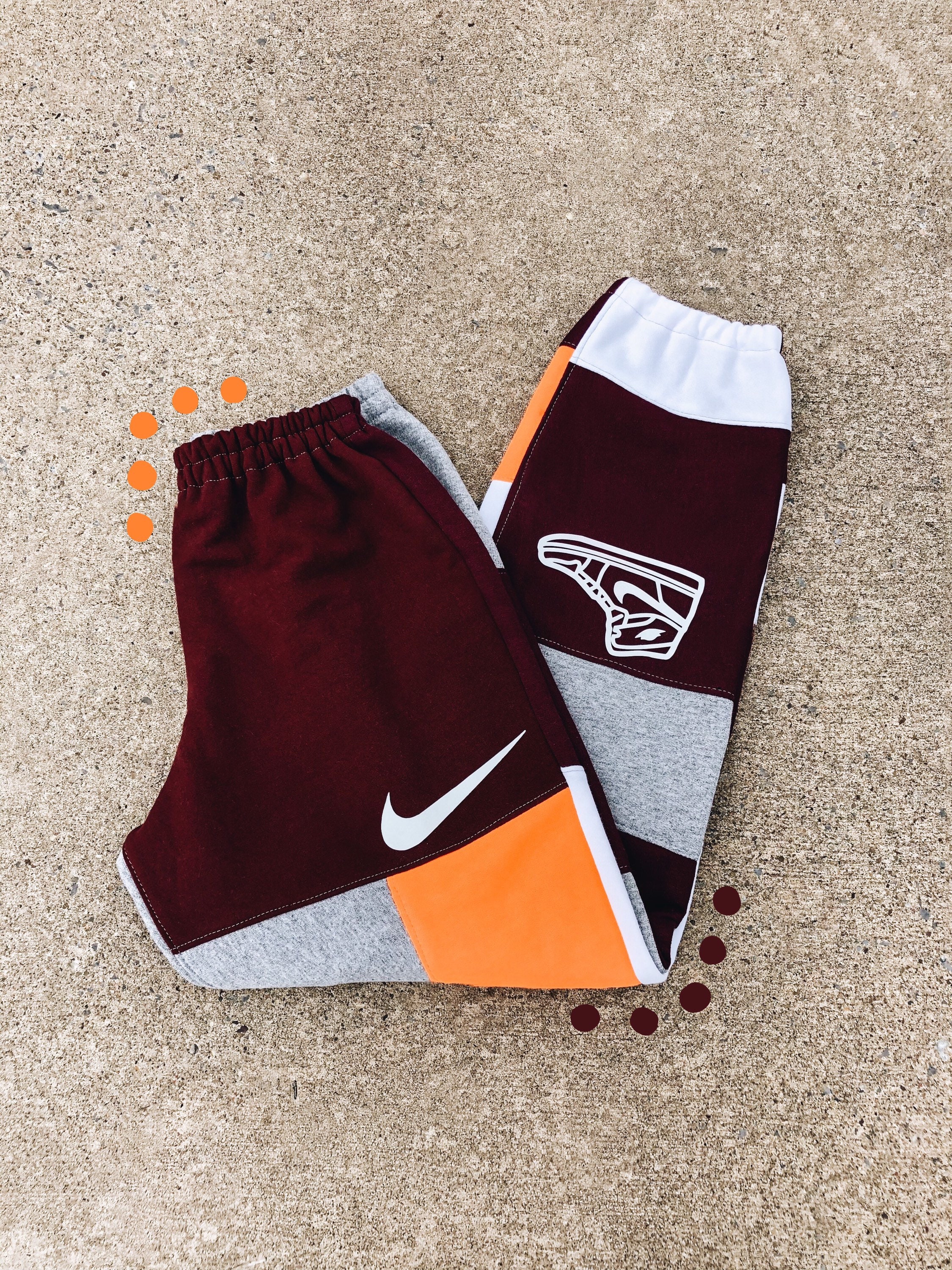Nike virginia Tech Colors Patchwork 