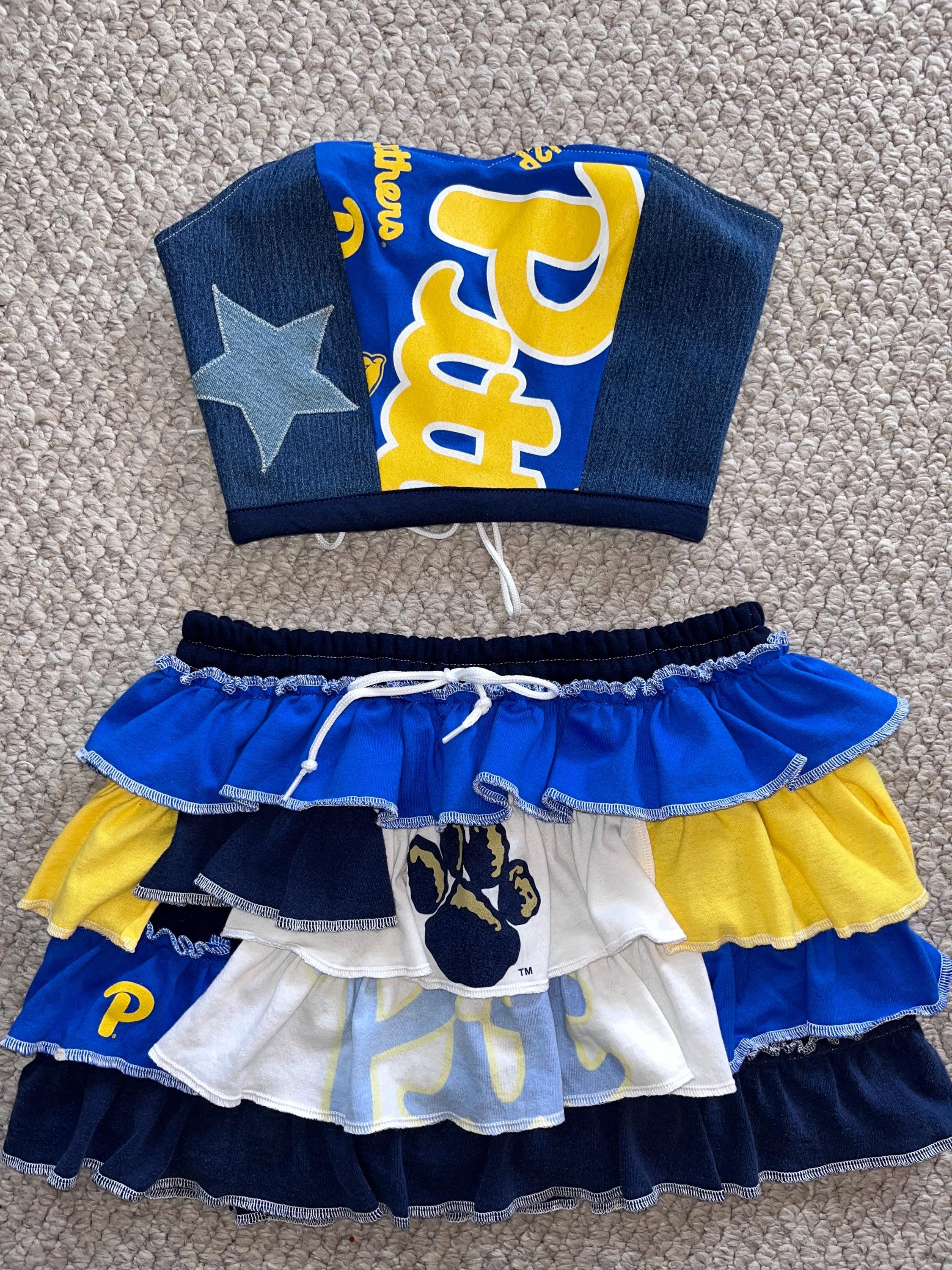 Custom College Corset for Football Game Apparel Personalizable University Clothing for Tailgate