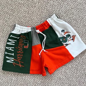 Custom College Shorts for Football Games Apparel Personalizable School Clothes