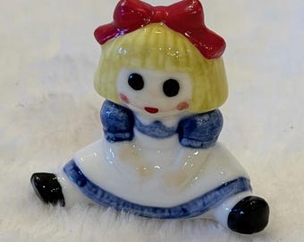Bug House Bone China Raggedy Ann Figurine