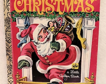 Little Golden Book_The Night Before Christmas_1970s_Illustrated by Corinne Malvern