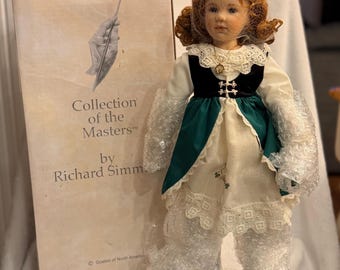 Richard Simmons Porcelain Doll "Bridget"_Irish Dancer_Collection of the Masters_NIB