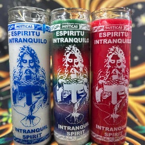 Intranquil Spirit Candles || Veladoras de Espíritu Intranquilo