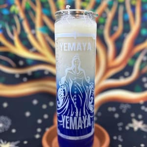 Yemaya Candle || Veladora de Yemaya