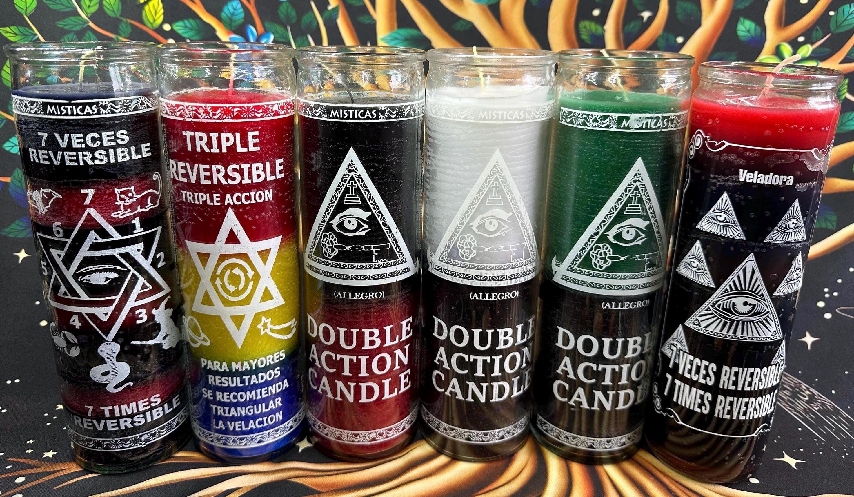 Reversible Candles || Veladoras De Reversibles - Etsy
