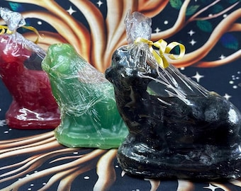 Tame Sheep Figure Candles || Velas con Formas de Cordero Manso
