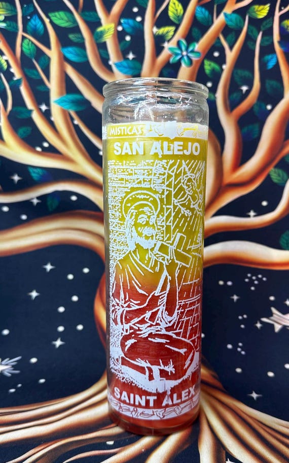 Saint Alex Candles || Veladoras De San Alejo - Etsy