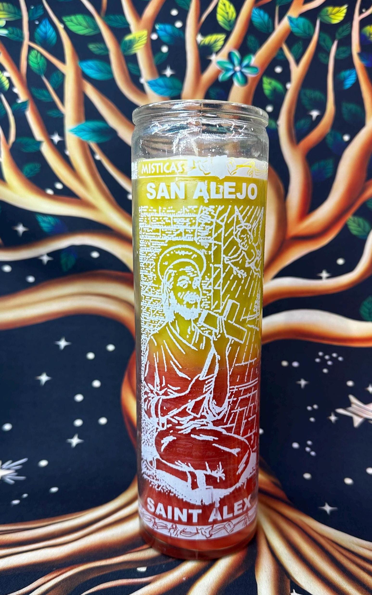 Saint Alex Candles || Veladoras De San Alejo - Etsy