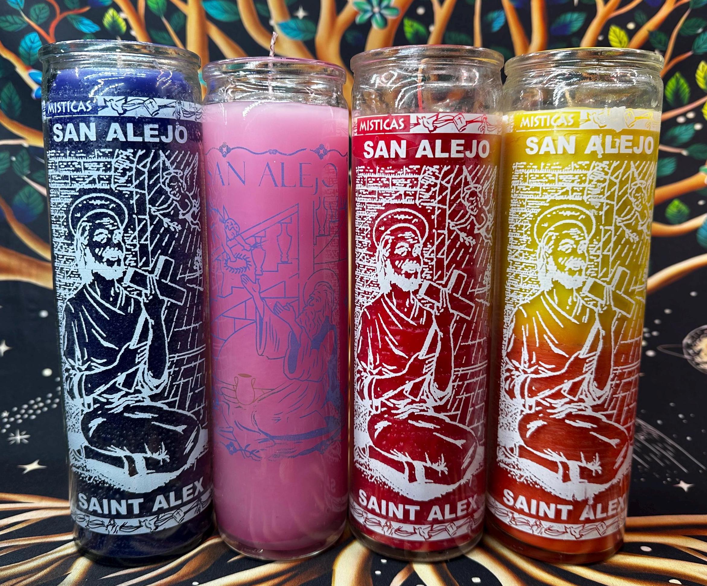 Saint Alex Candles || Veladoras De San Alejo - Etsy