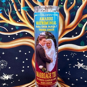 Fixed Matrimonial Binding Candle || Veladora Preparada de Matrimonial Amarre