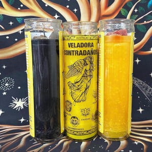 Fixed and Plain Against Harm Candles || Veladoras Preparadas y Lisas de Contra Daños