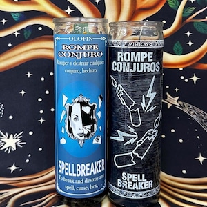 Fixed and Plain Spell Breaker Candles || Veladoras Preparadas y Lisas de Rompe Conjuros