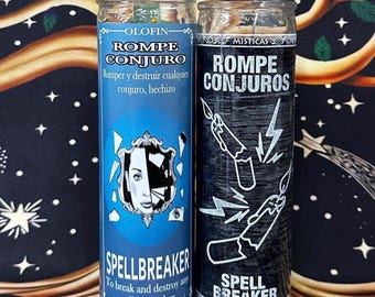 Fixed and Plain Hex Breaker Candles || Veladoras Preparadas y Lisas de Rompe Conjuros
