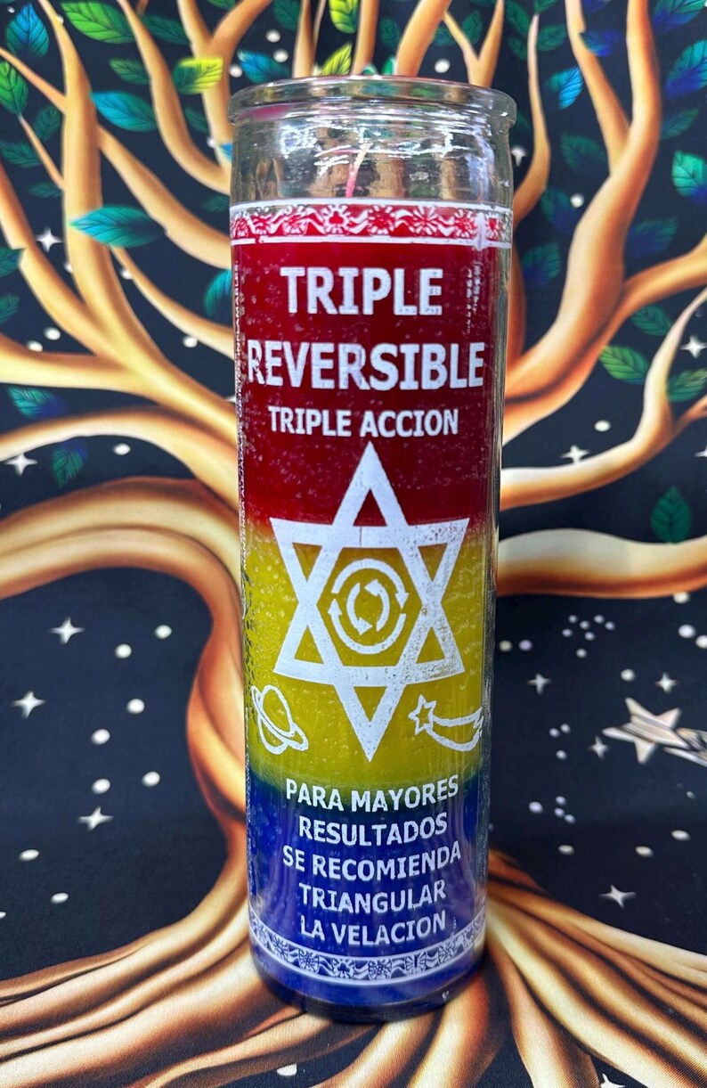 Reversible Candles || Veladoras De Reversibles - Etsy