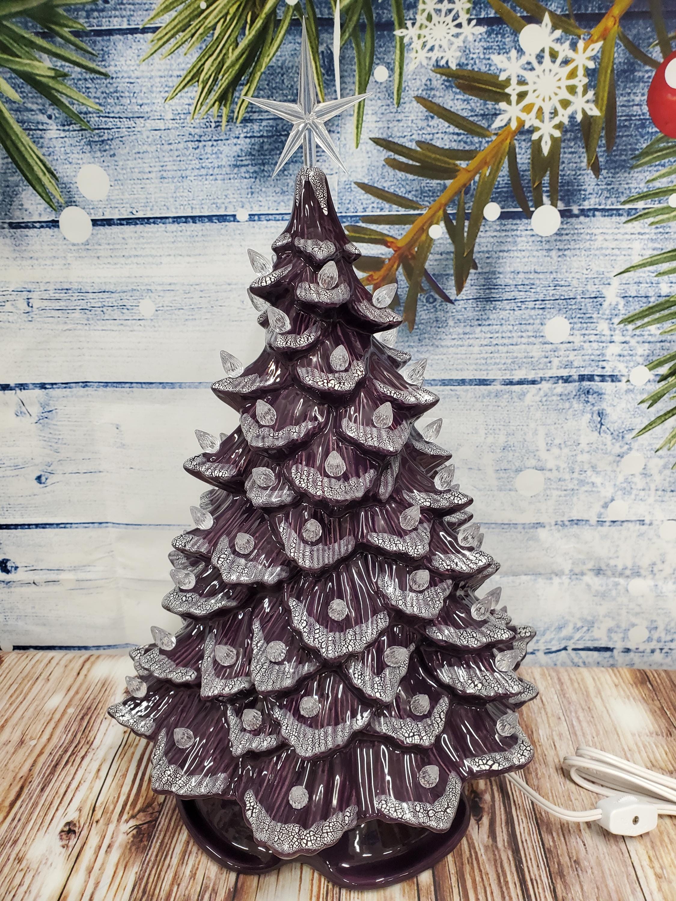 18 Vintage Ceramic Christmas Tree - Etsy