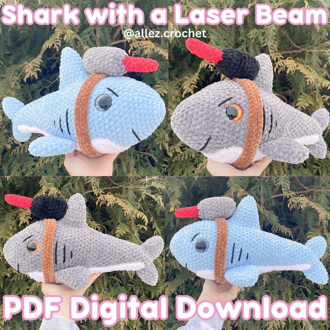Crochet baby shark - Etsy 日本