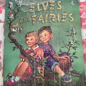 Giant Golden Book of Elves and Fairies, 1951, Garth Williams Illustrations