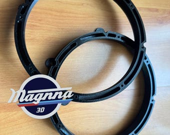 Soportes/adaptadores para altavoces delanteros Honda CRX 1988-1991 (x2) para altavoces de 165 mm