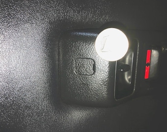 Tapas de tornillos para interruptores de elevalunas eléctricos Honda Civic CRX 88-91, juego de 2 (caja interior de manija, elevalunas eléctrico, color negro, 72127SH3J12ZG)