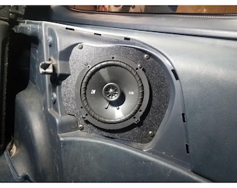 Soportes/adaptadores para altavoces traseros Honda CRX (x2) para altavoces de 165 mm