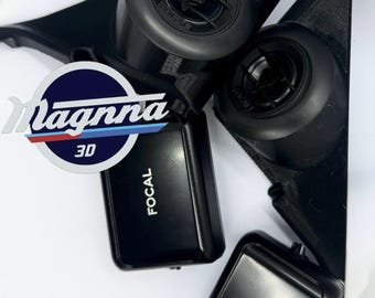 Honda CRX interior mirror covers with tweeters