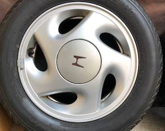 Reparación del centro de la llanta del Honda Civic CRX