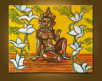 Art Painting Original Painting -- Goddess -- 16 x 20 inch painting by Elizabeth Graf on Etsy, READY to HANG