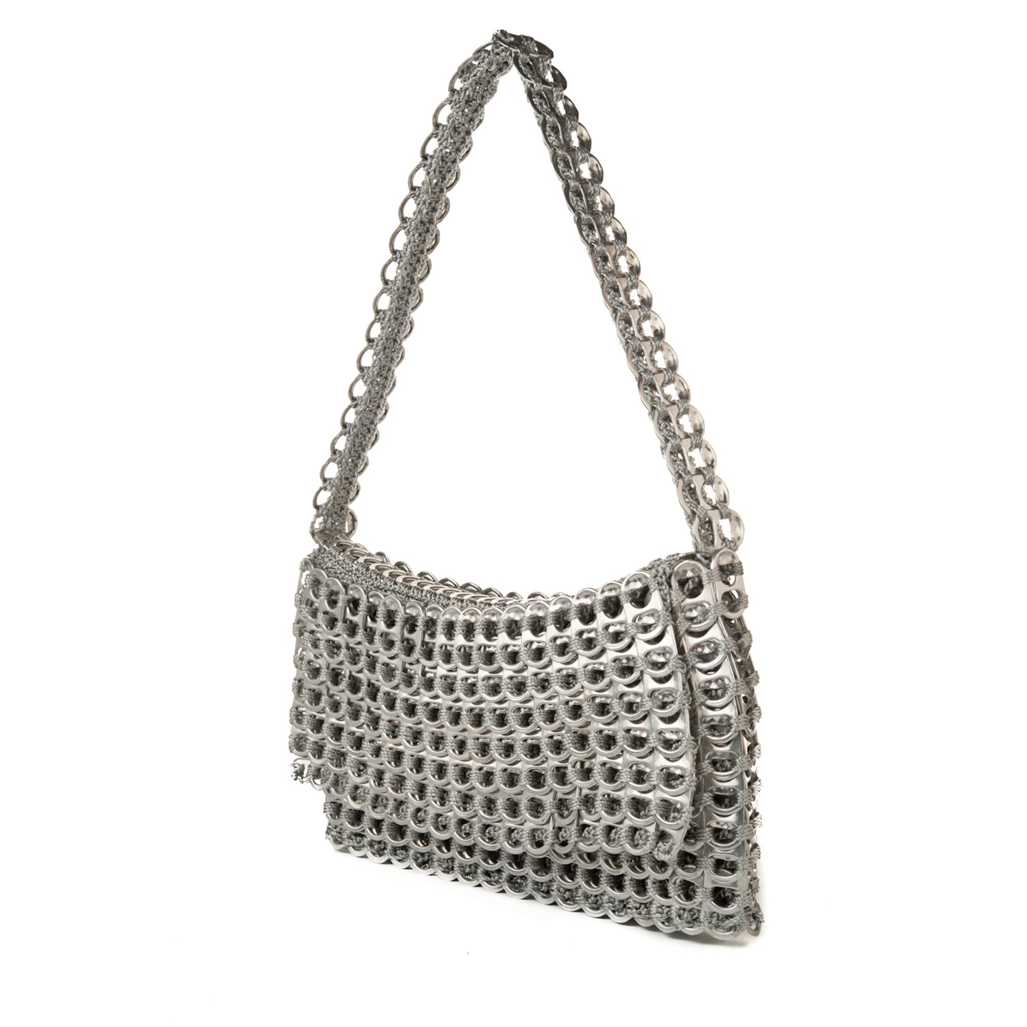 ハンドバッグ RABANNE Woman Handbag Silver 25PSS0496MET719 P040 Iconic silver 1969 bag – Rabanne