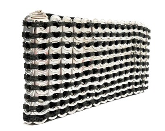 Pop Tab Clutch: Upcycled Soda Can Purse, Handmade in Brazil