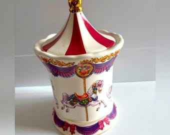 Caja de música con carrusel de regalo de Teleflora