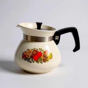 Vintage Corning Ware Spice of Life Teapot – 6-Cup Stove Top Kettle