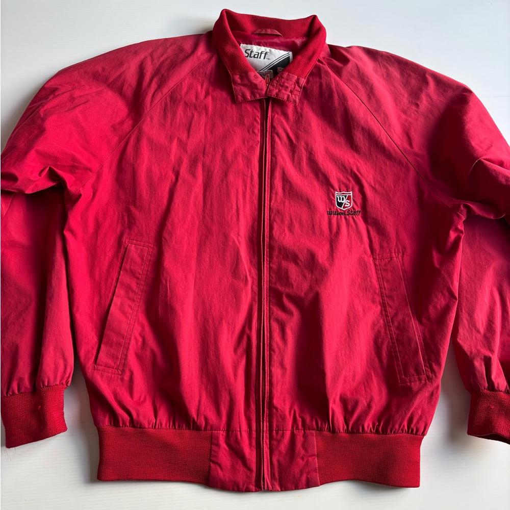 Vintage Wilson Staff Red Jacket