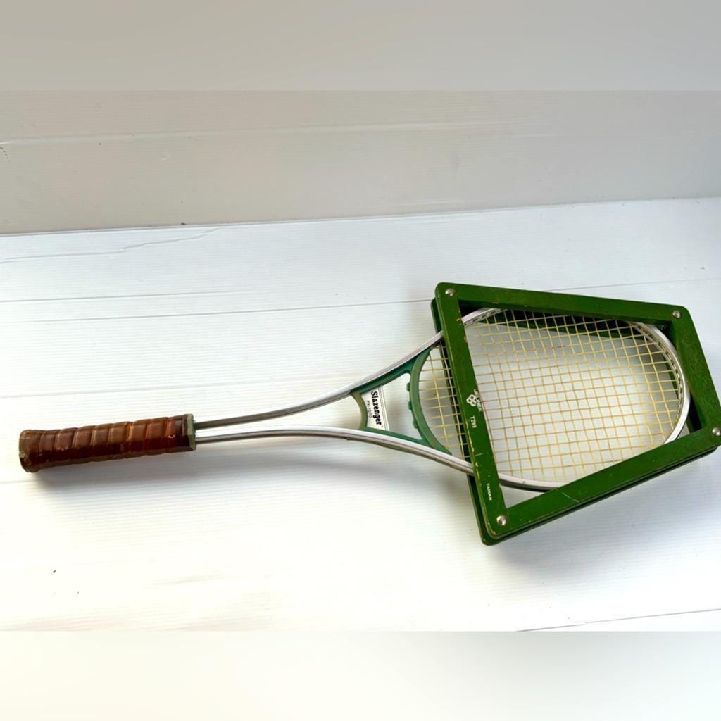 Raquette De Tennis Vintage Slazenger Demon - Taille De Poignée L5 - Occasion - Fabriquée à Taiwan