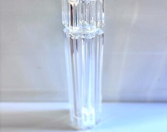 Vintage Clear Acrylic Prism Pepper Grinder Salt Mill