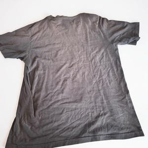 Avirex Outlaws Skull Tee Distressed Y2K Grunge Graphic T-shirt L bild 2