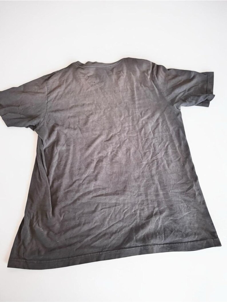 Avirex Outlaws Skull Tee Distressed Y2K Grunge Graphic T-shirt L bild 2