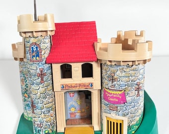 1974 Fisher Price Play Family Castle Vintage