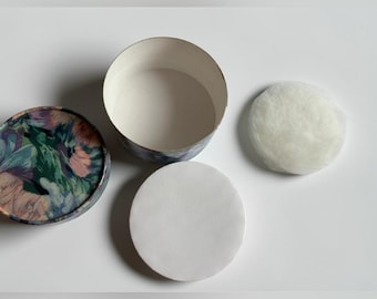 Vintage Avon Nature Dusting Powder Full w Puff Gift for Mom