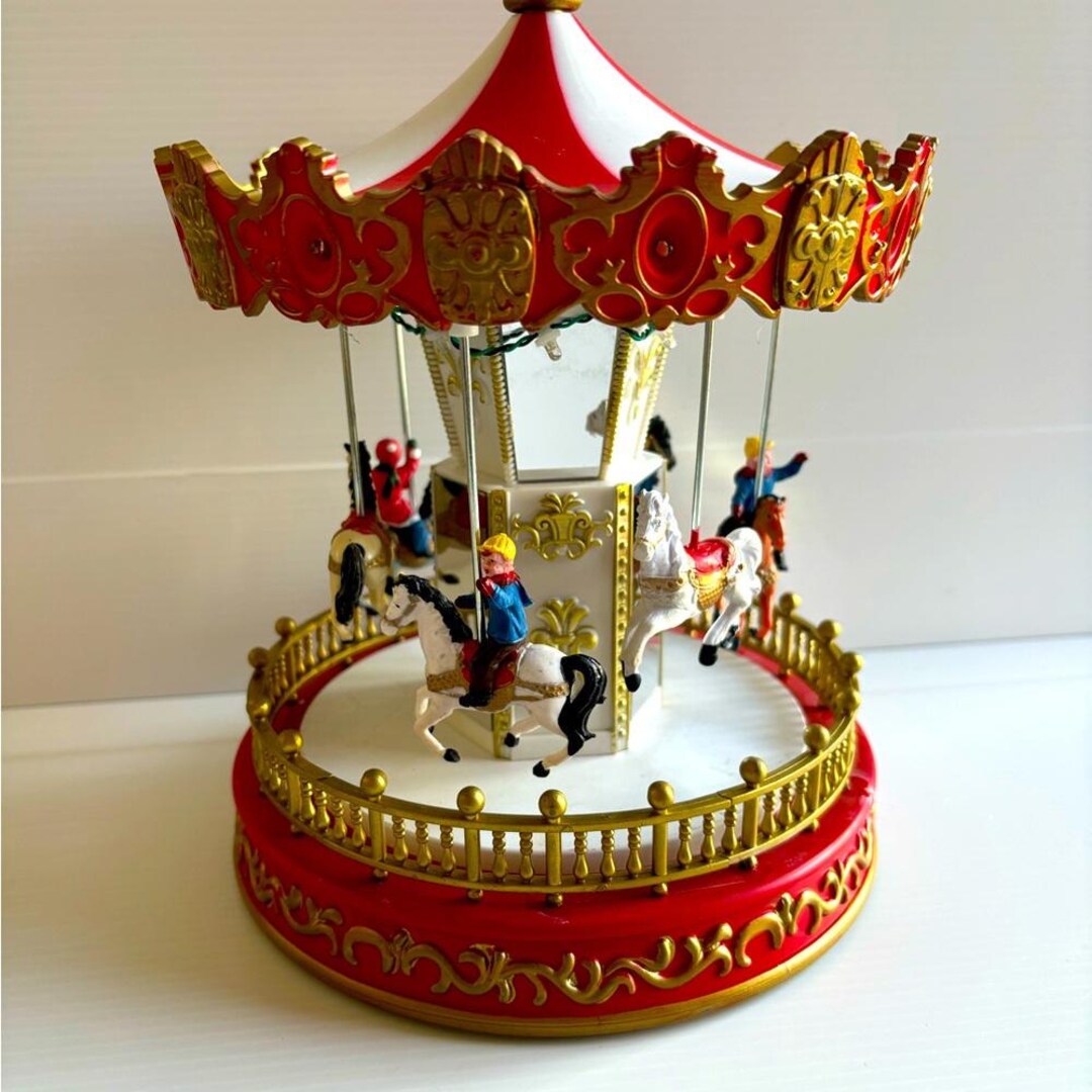 2021 Avon Christmas Carousel Light Up - Etsy
