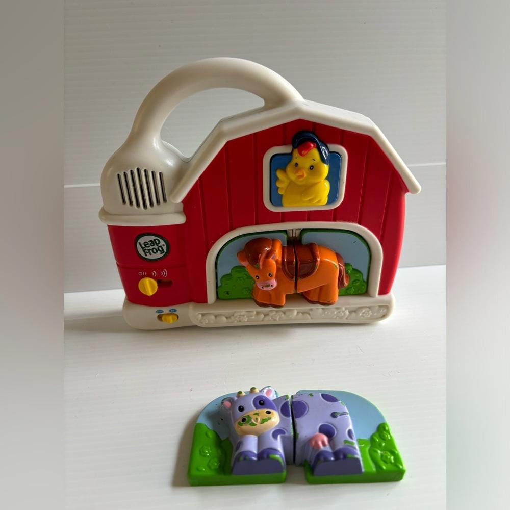 Leapfrog farm magnetic animal set hotsell