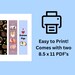 Guinea Pig Bookmarks Printable Set of 6 - Etsy