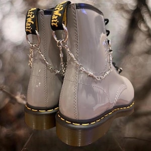 Boot Chains - Barbed Wire Boot Chains -  Doc Boot Chains - Doc Martens Boot Charm Chains - Goth Grunge Punk Emo - Girly Gothic Gift
