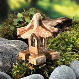 Fairy Terrarium Miniature Pagoda Lantern - 1-1/2&quot; tall