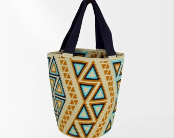 Guajira Snake Handmade Wayuu Mochila Tote